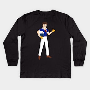 Speed Racer (Go Mifune) Kids Long Sleeve T-Shirt